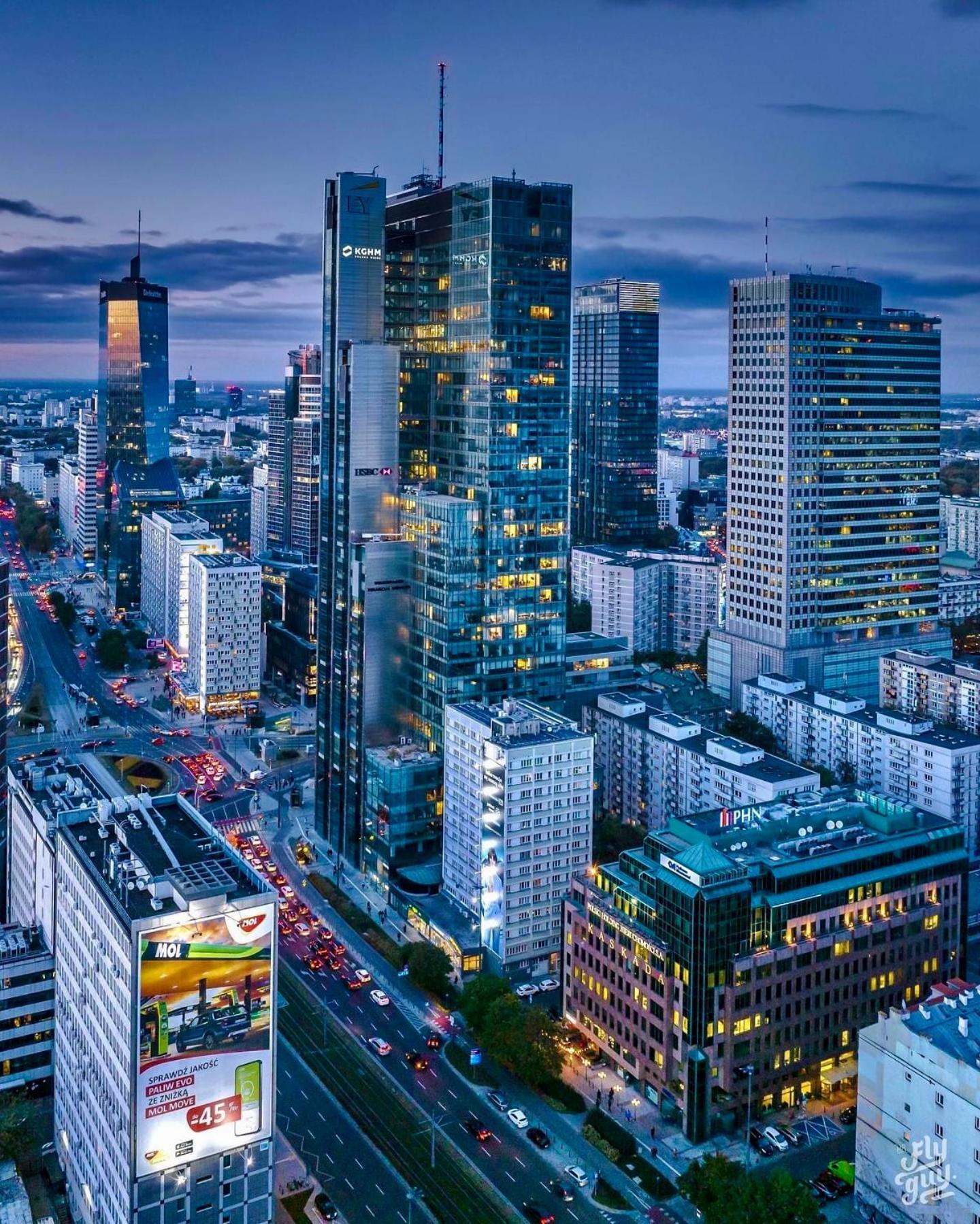 Super Apartment Yellow 2X Metro Fast Wifi 1 Gbs Netflix Panorama Miasta 华沙 外观 照片