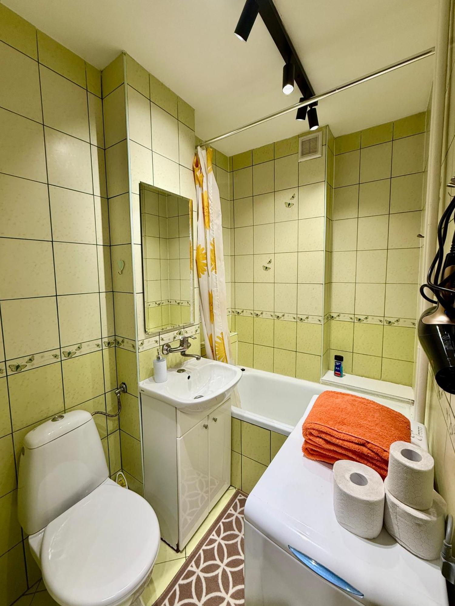 Super Apartment Yellow 2X Metro Fast Wifi 1 Gbs Netflix Panorama Miasta 华沙 外观 照片